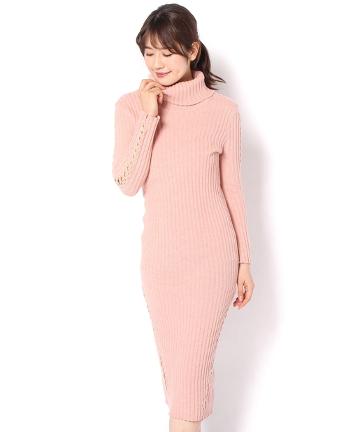 TABULARASAタートル編みワンピース