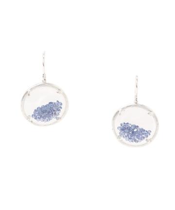 C.WEITZMANクリスタルピアス