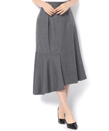 【Awfully】アシメフレアーピンストスカート