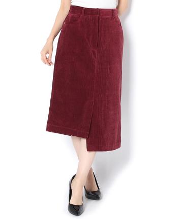 【Awfully】アシメコーデュロイスカート