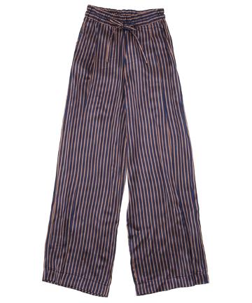 OPPORTUNOピンストワイドパンツ