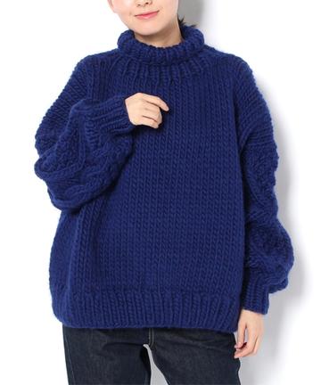 【I LOVE MR.MITTENS】タートルニット