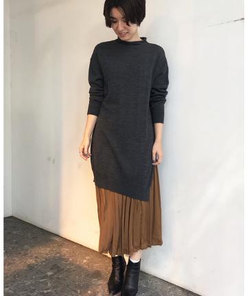 ニットセットワンピース