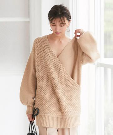 カシミアカシュクールチュニック