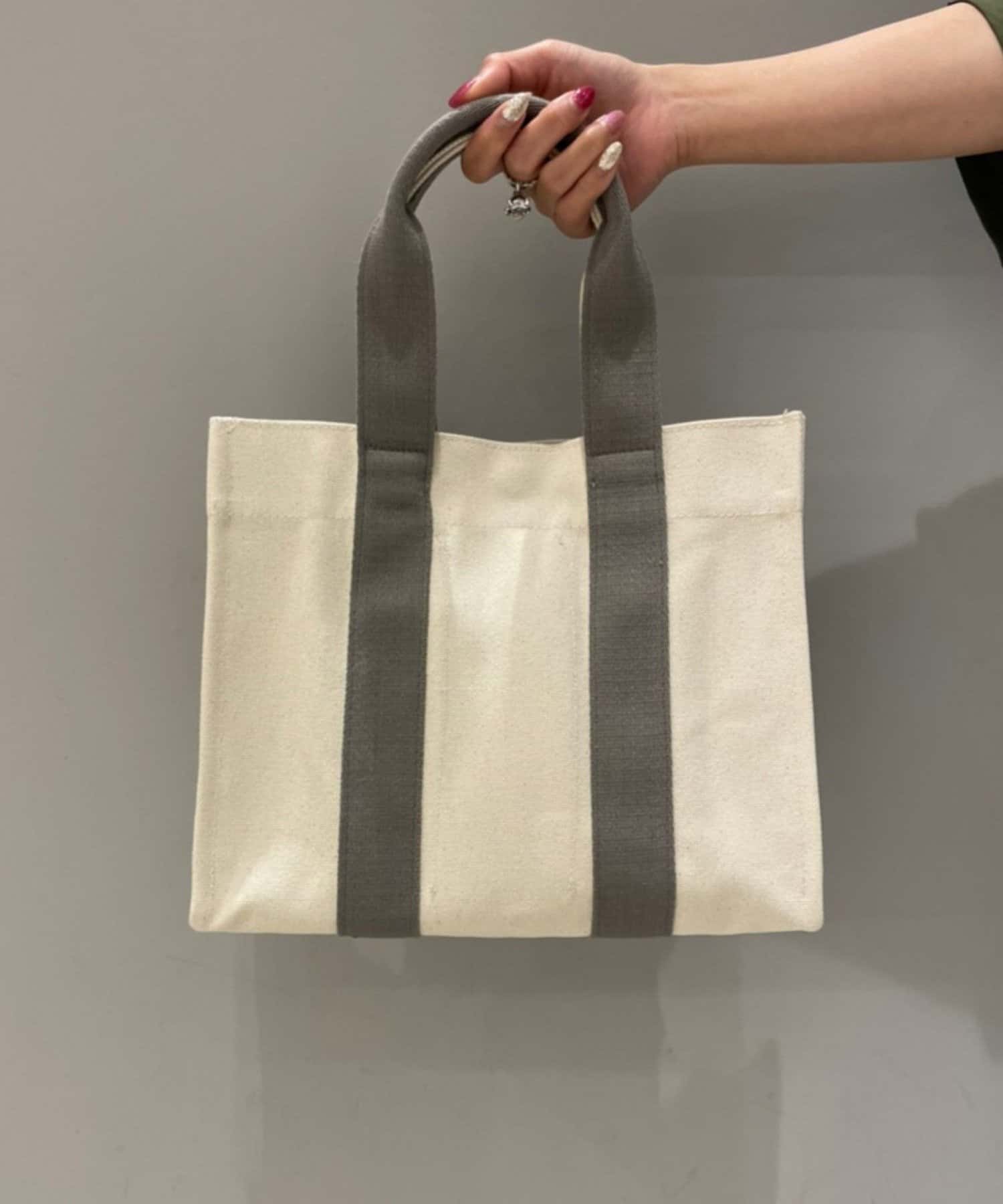 柄 無地 仕切り付き2way キャンバストート Pal Collection パルコレクション レディース Pal Closet パルクローゼット パルグループ公式ファッション通販サイト