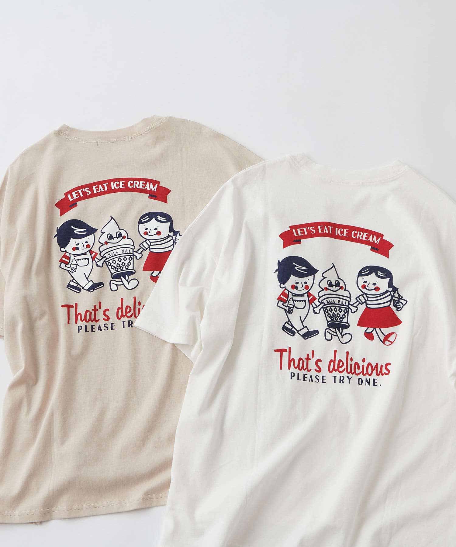 アイスクリームキャラｔ Nice Claup Outlet ナイスクラップ アウトレット レディース Pal Closet パルクローゼット パルグループ公式ファッション通販サイト