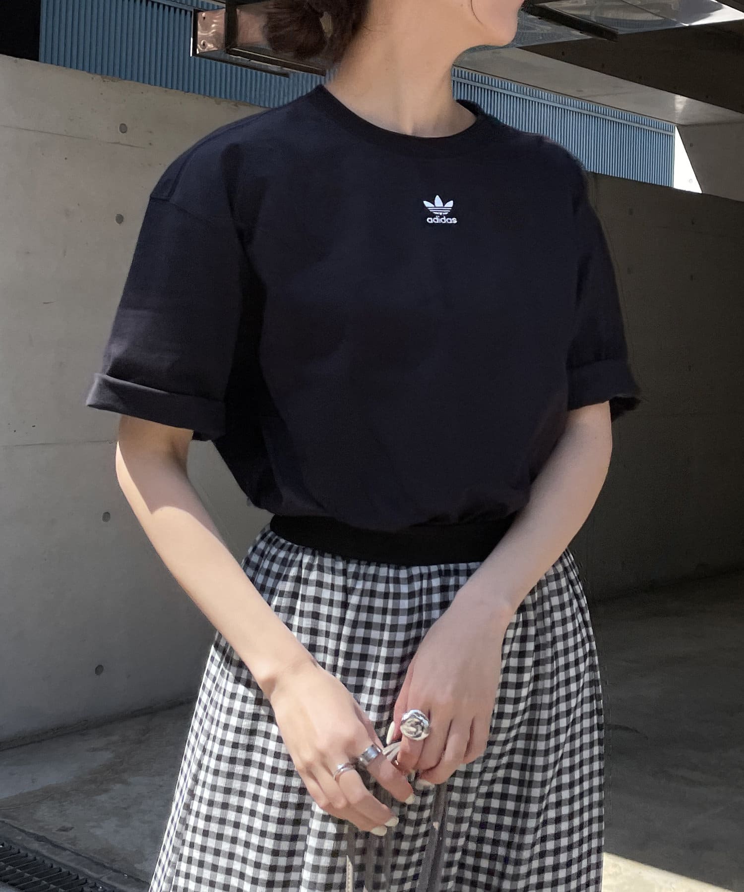 Web限定 Adidas アディダス トレフォイルtシャツ Capricieux Le Mage カプリシュレマージュ レディース Pal Closet パルクローゼット パルグループ公式ファッション通販サイト