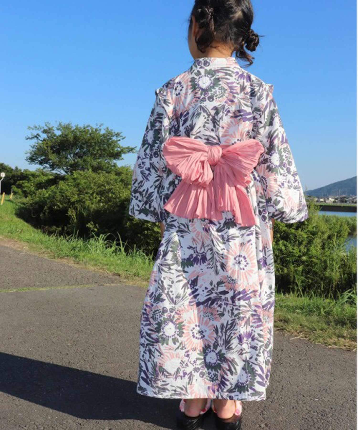 Kids フラワー柄 ラクラク浴衣 Ciaopanic Typy チャオパニックティピー キッズ Pal Closet パルクローゼット パルグループ公式ファッション通販サイト