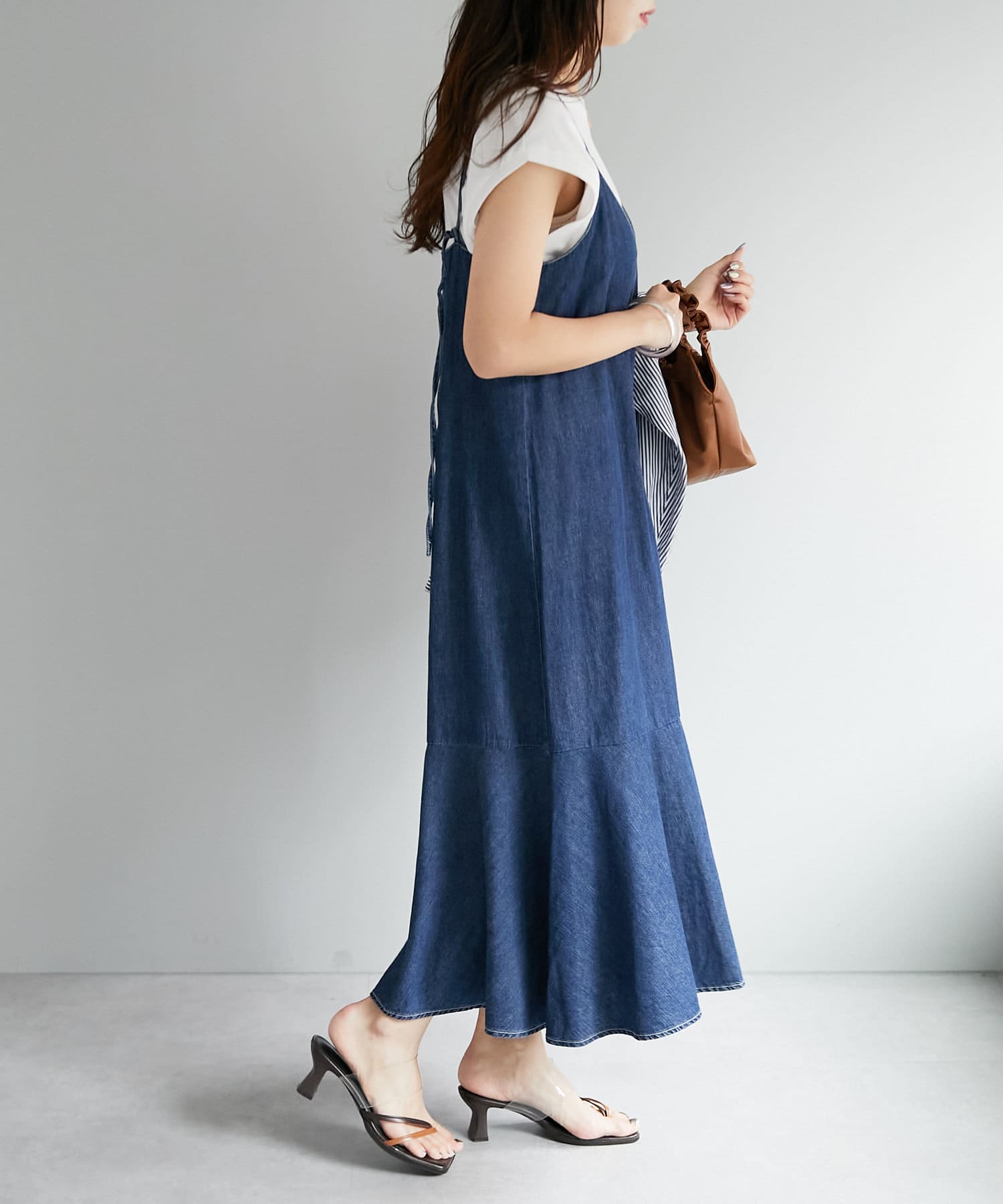 Web限定 マーメードキャミワンピース Discoat ディスコート レディース Pal Closet パルクローゼット パルグループ公式ファッション通販サイト