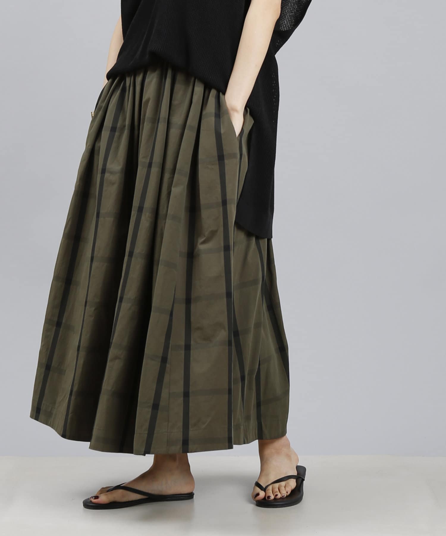 チェックフレアスカート Doudou ドゥドゥ レディース Pal Closet パルクローゼット パルグループ公式ファッション通販サイト