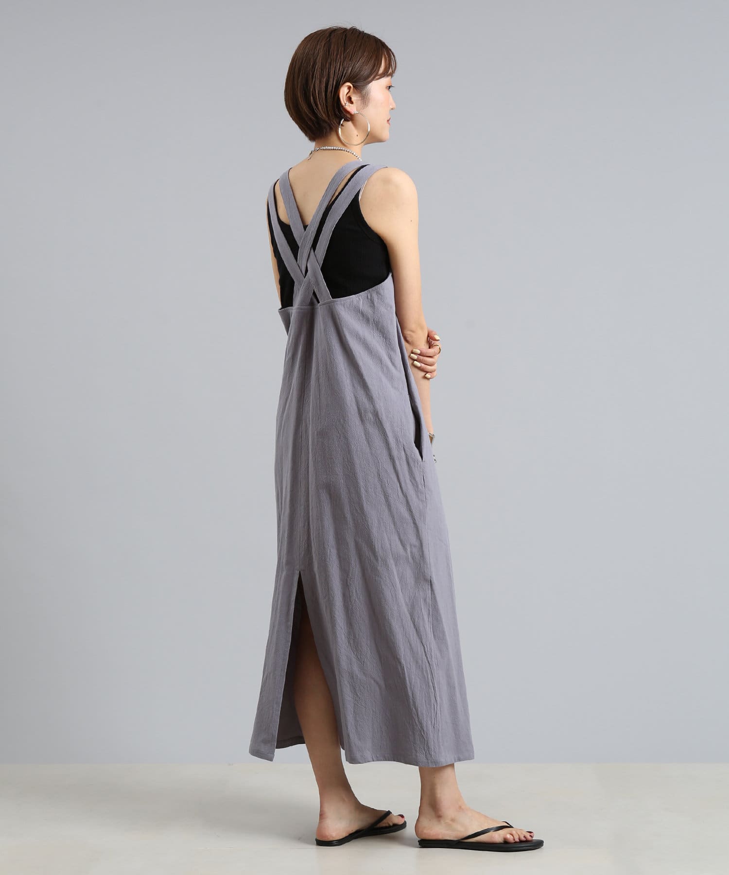 バッククロスワンピース Doudou ドゥドゥ レディース Pal Closet パルクローゼット パルグループ公式ファッション通販サイト