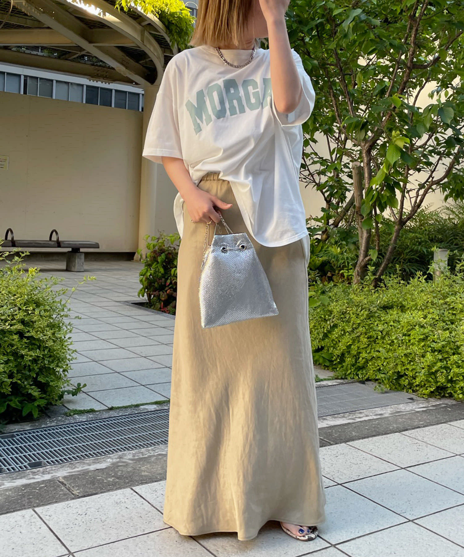 Web限定 Morgan ロゴt Doudou ドゥドゥ レディース Pal Closet パルクローゼット パルグループ公式ファッション通販サイト