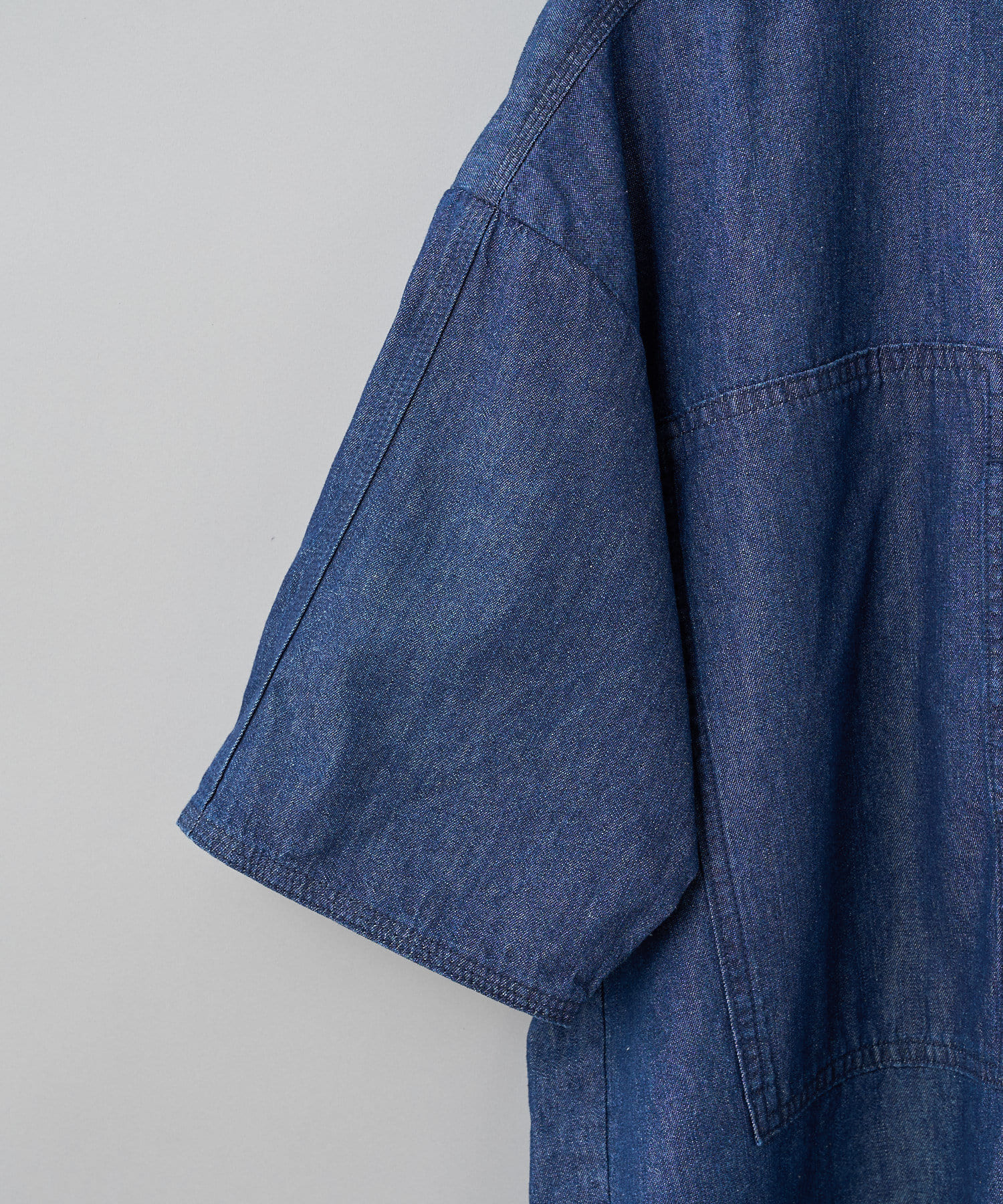 スタンドカラー半袖ビックシルエットデニムシャツ Ciaopanic チャオパニック メンズ Pal Closet パルクローゼット パルグループ公式ファッション通販サイト