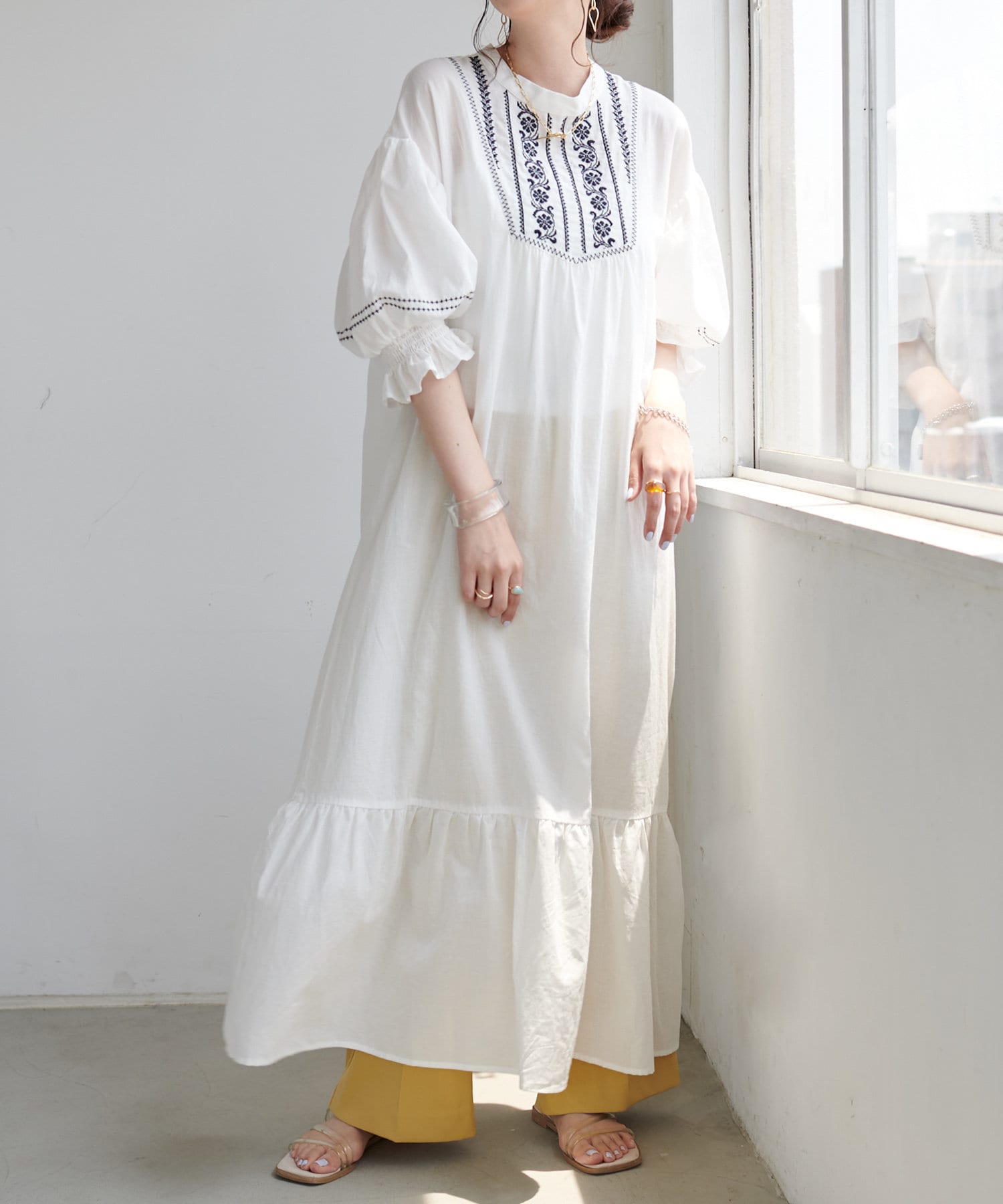 刺繍ワンピース Discoat ディスコート レディース Pal Closet パルクローゼット パルグループ公式ファッション通販サイト