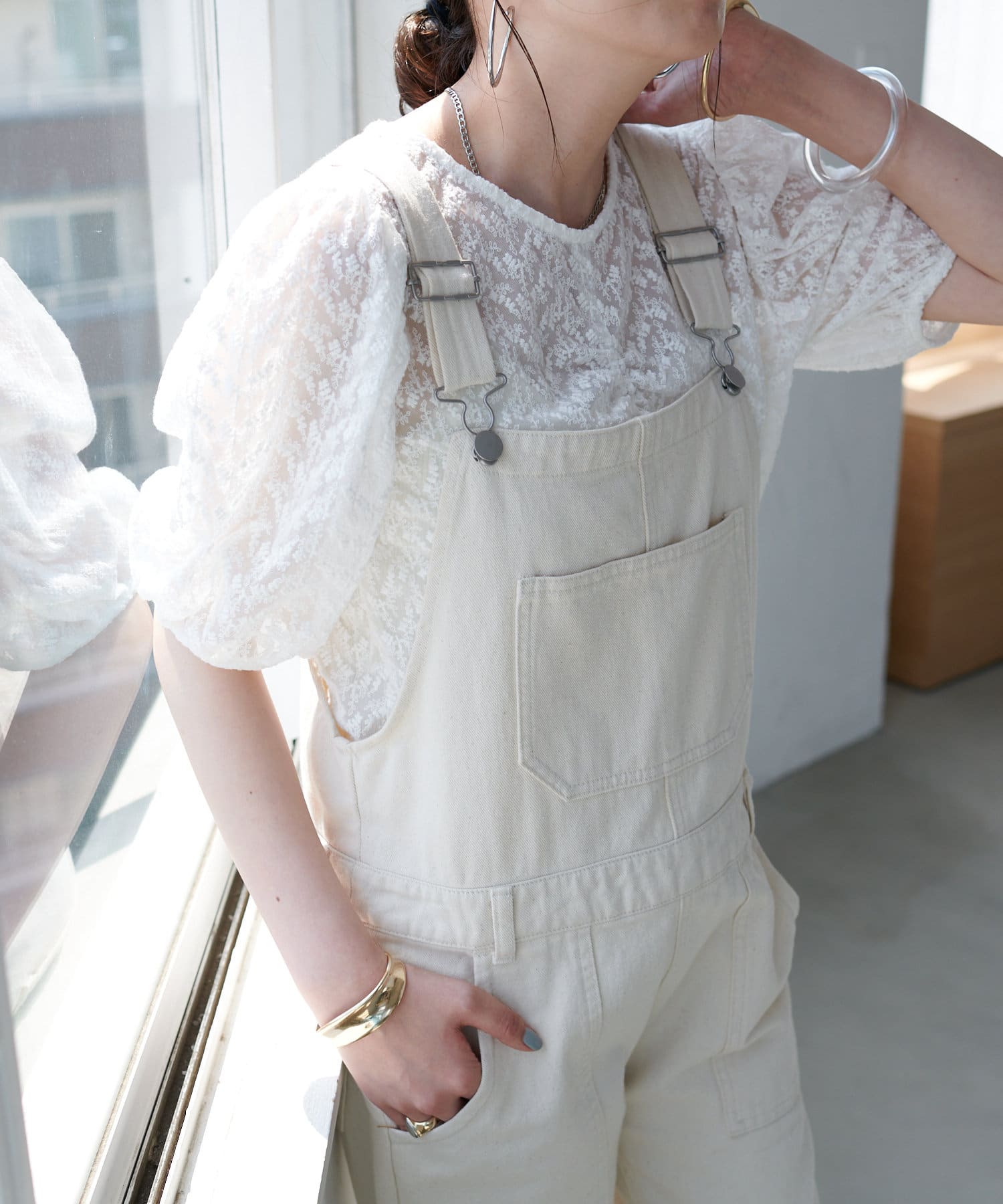 刺繍花柄レースブラウス Discoat ディスコート レディース Pal Closet パルクローゼット パルグループ公式ファッション通販サイト