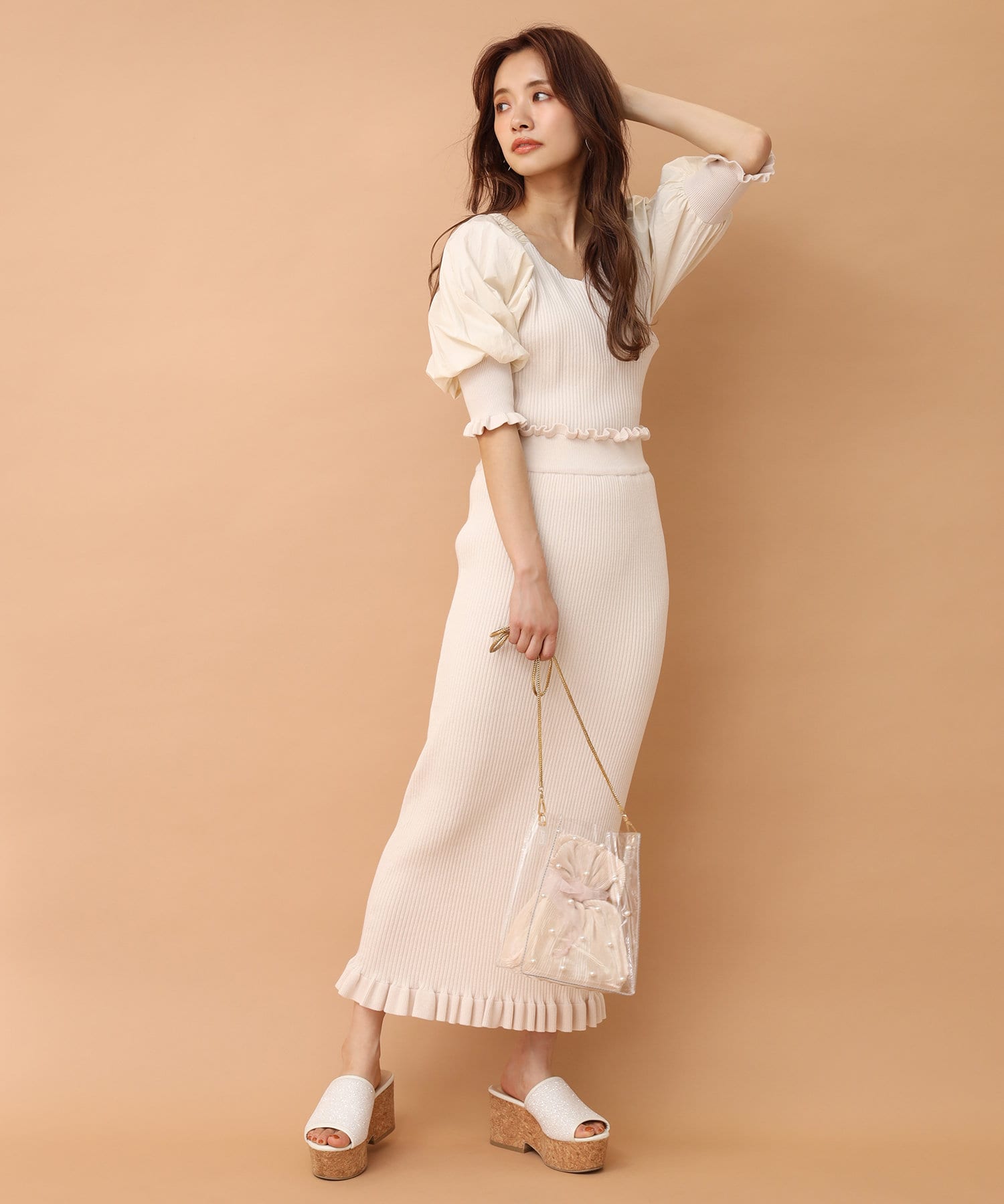 ニットセットアップ One After Another Nice Claup ワンアフターアナザー ナイスクラップ レディース Pal Closet パルクローゼット パルグループ公式ファッション通販サイト