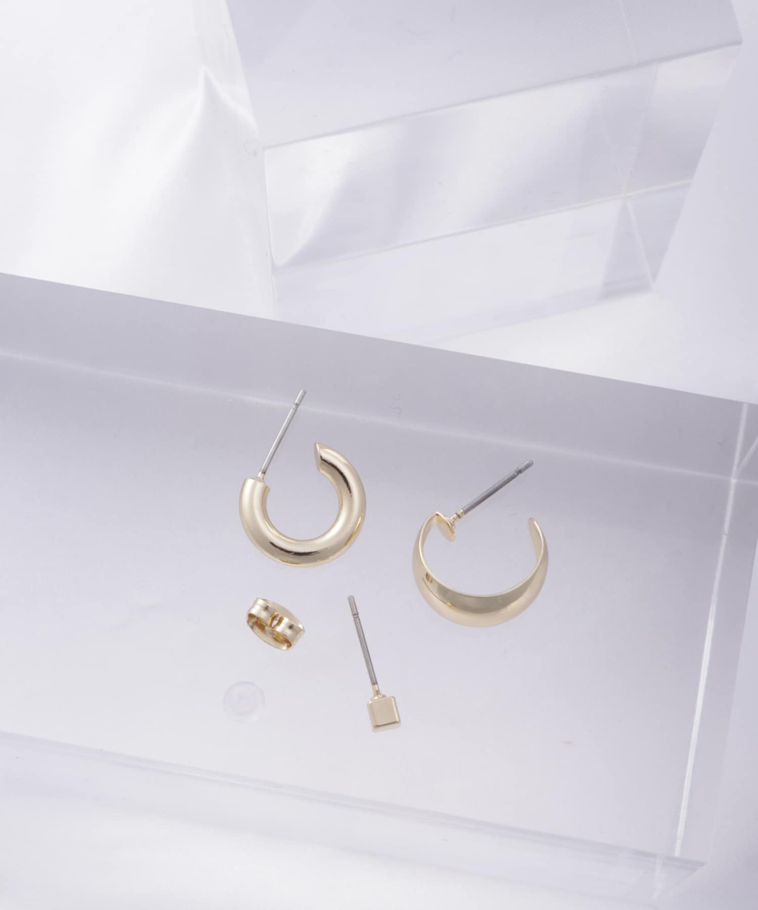 ワイドフープピアス6個set 3coins スリーコインズ ライフスタイル Pal Closet パルクローゼット パルグループ公式ファッション通販サイト