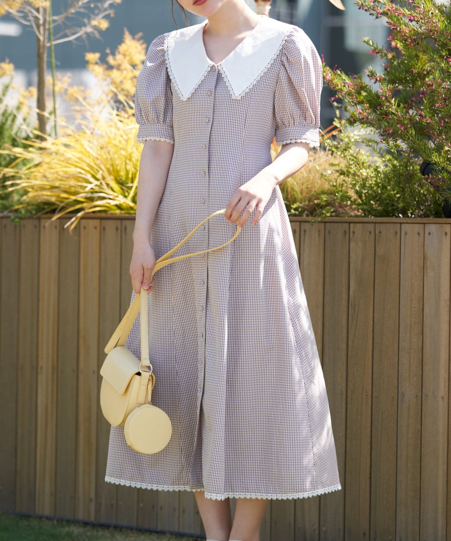 おパリの半袖レトロワンピース Olive Des Olive オリーブ デ オリーブ レディース Pal Closet パルクローゼット パルグループ公式ファッション通販サイト