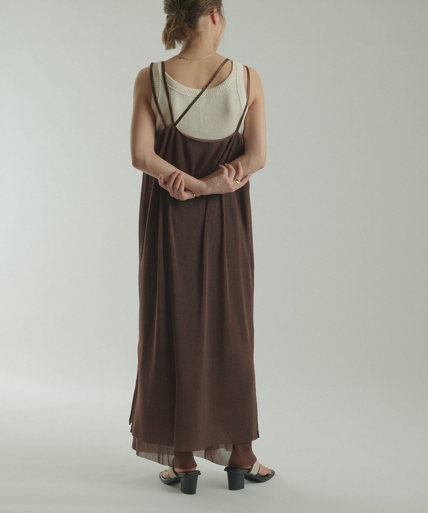 Scene By Ciaopanic シーン バイ チャオパニック シアープリーツアシメキャミワンピース Ciaopanic チャオパニック レディース Pal Closet パルクローゼット パルグループ公式ファッション通販サイト