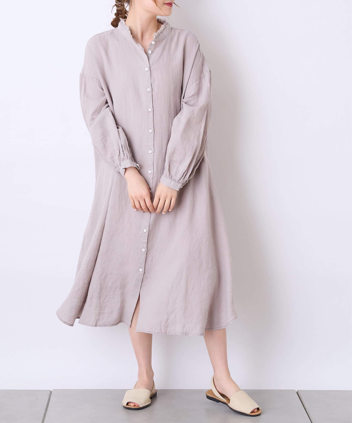 麻キャンバスワンピース Pual Ce Cin ピュアルセシン レディース Pal Closet パルクローゼット パルグループ公式ファッション通販サイト