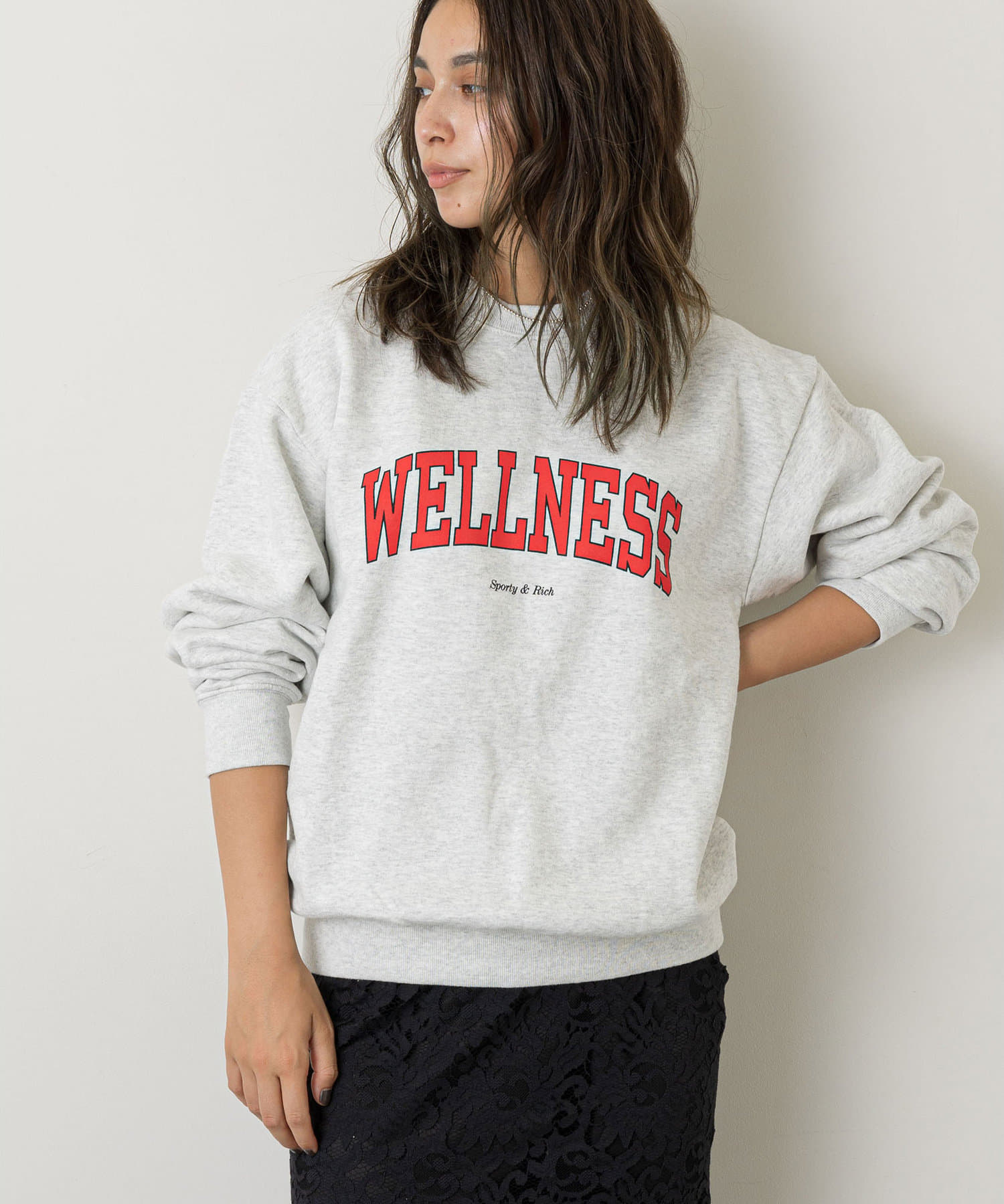 Sporty&Rich wellnessスウェット-