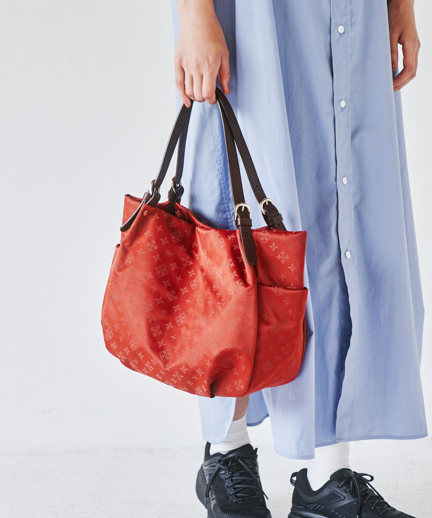 ☆新色仲間入り！ハンドルがアクセントのトートバッグ♪☆ - russet 