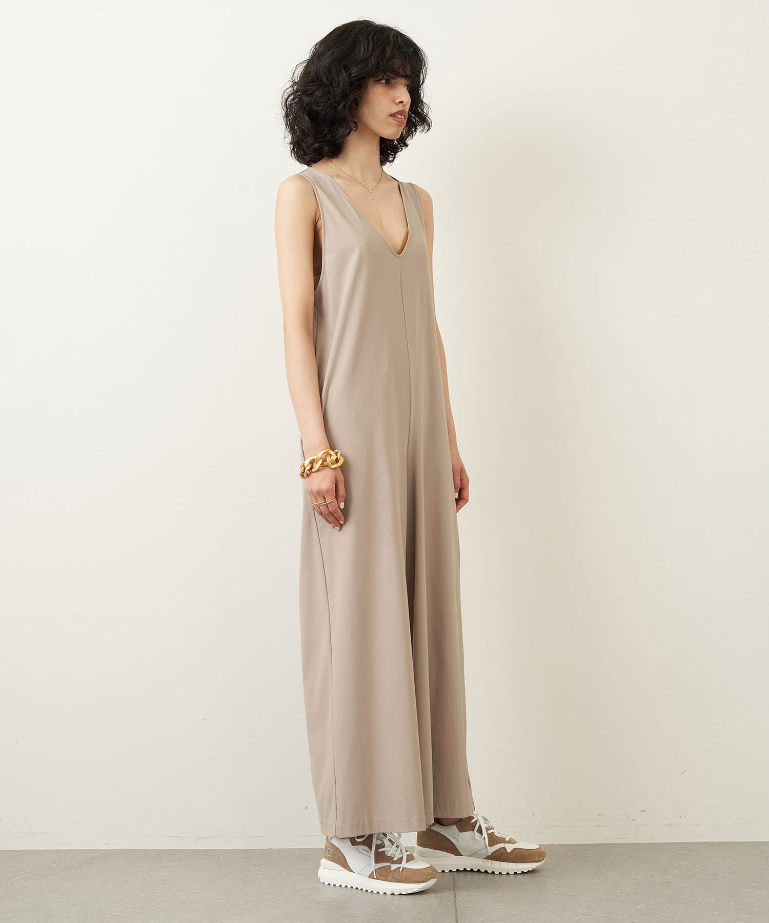 誕生日プレゼント ウィムガゼット ワンピース F リラクシー ゆったり 柔らかい ストレッチ感 ロングワンピース Www Williamssound Com