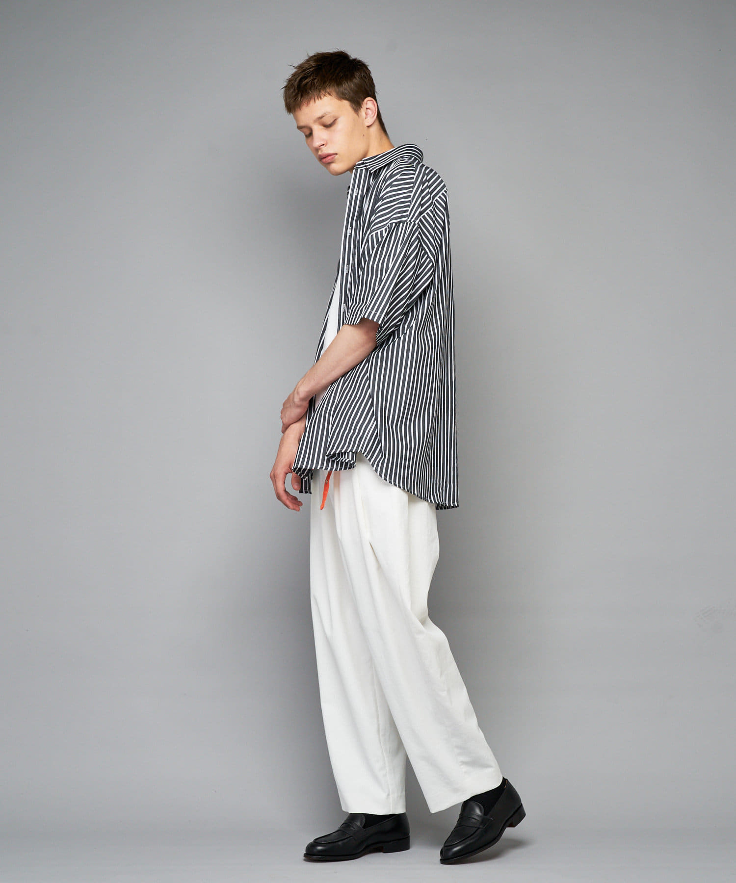 リネン混プリペラ織り2タックワイドテーパードパンツ Ciaopanic チャオパニック メンズ Pal Closet パルクローゼット パルグループ公式ファッション通販サイト