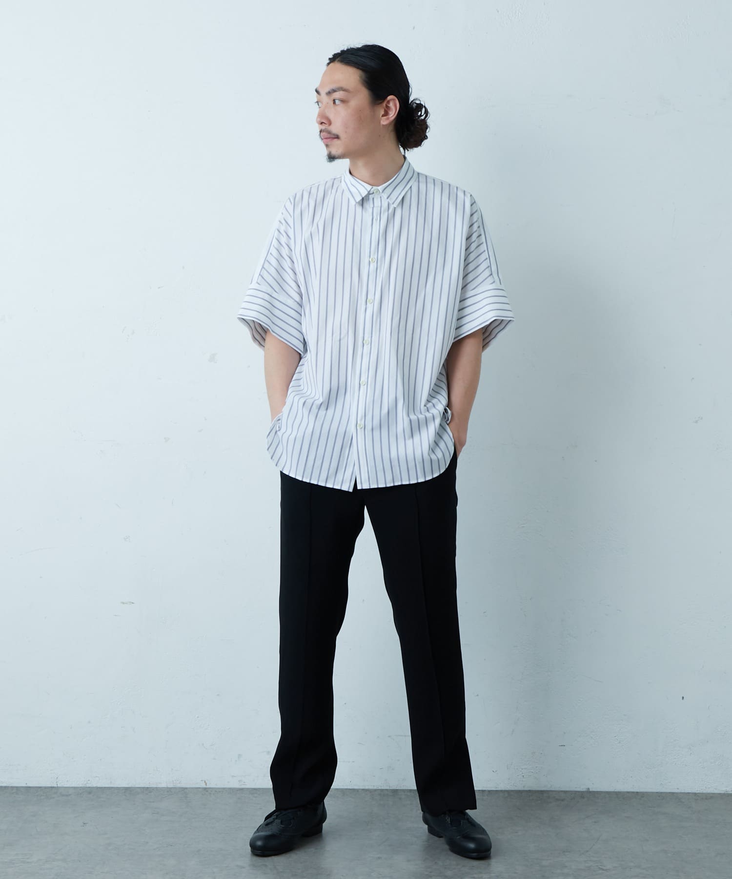 ストライプドルマンデザイン ビッグシャツ Lui S ルイス メンズ Pal Closet パルクローゼット パルグループ公式ファッション通販サイト