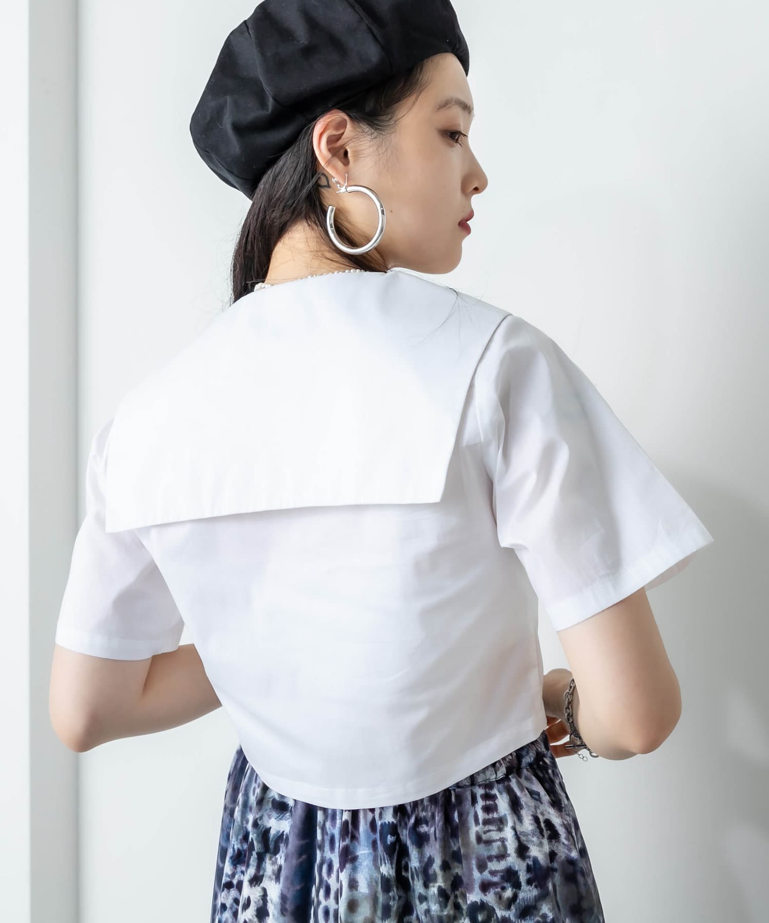 オープンカラーセーラーシャツ Rasvoa ラスボア レディース Pal Closet パルクローゼット パルグループ公式ファッション通販サイト