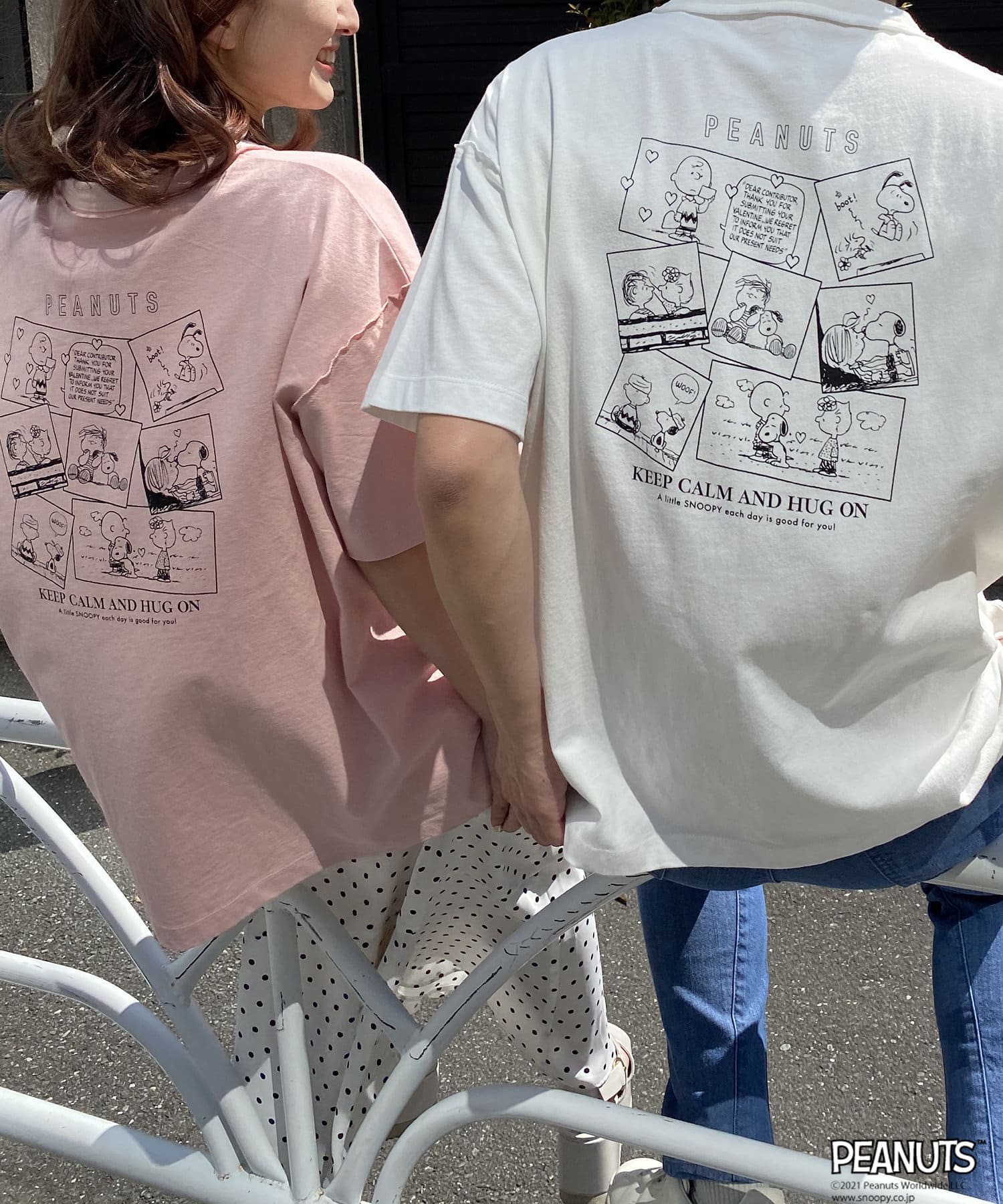 スヌーピー バックプリントｔシャツ One After Another Nice Claup ワンアフターアナザー ナイスクラップ レディース Pal Closet パルクローゼット パルグループ公式ファッション通販サイト