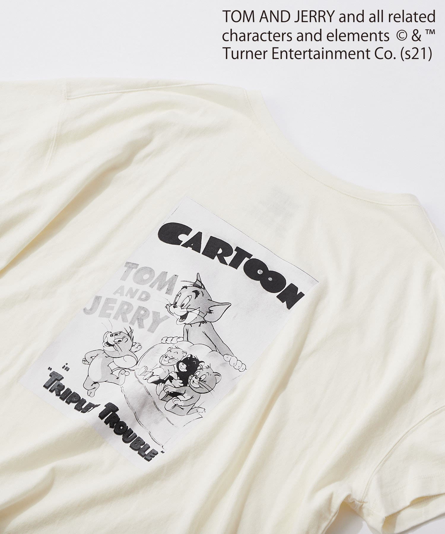 un dix cors(アンディコール) ここでしか手に入らない！【WEB限定・洗える】トム&ジェリーリラックスT