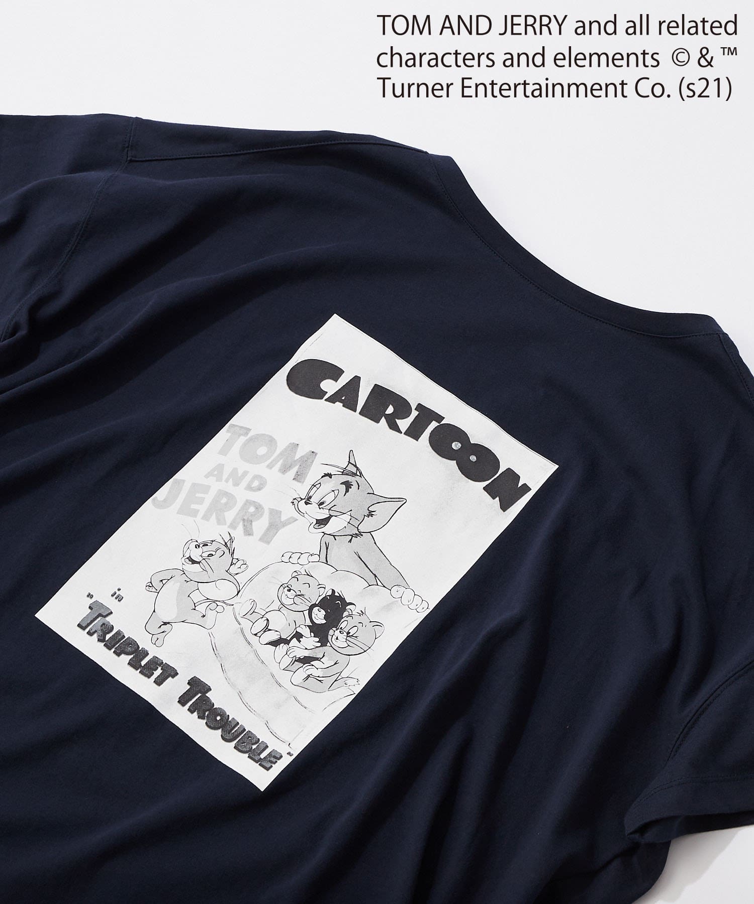 un dix cors(アンディコール) ここでしか手に入らない！【WEB限定・洗える】トム&ジェリーリラックスT