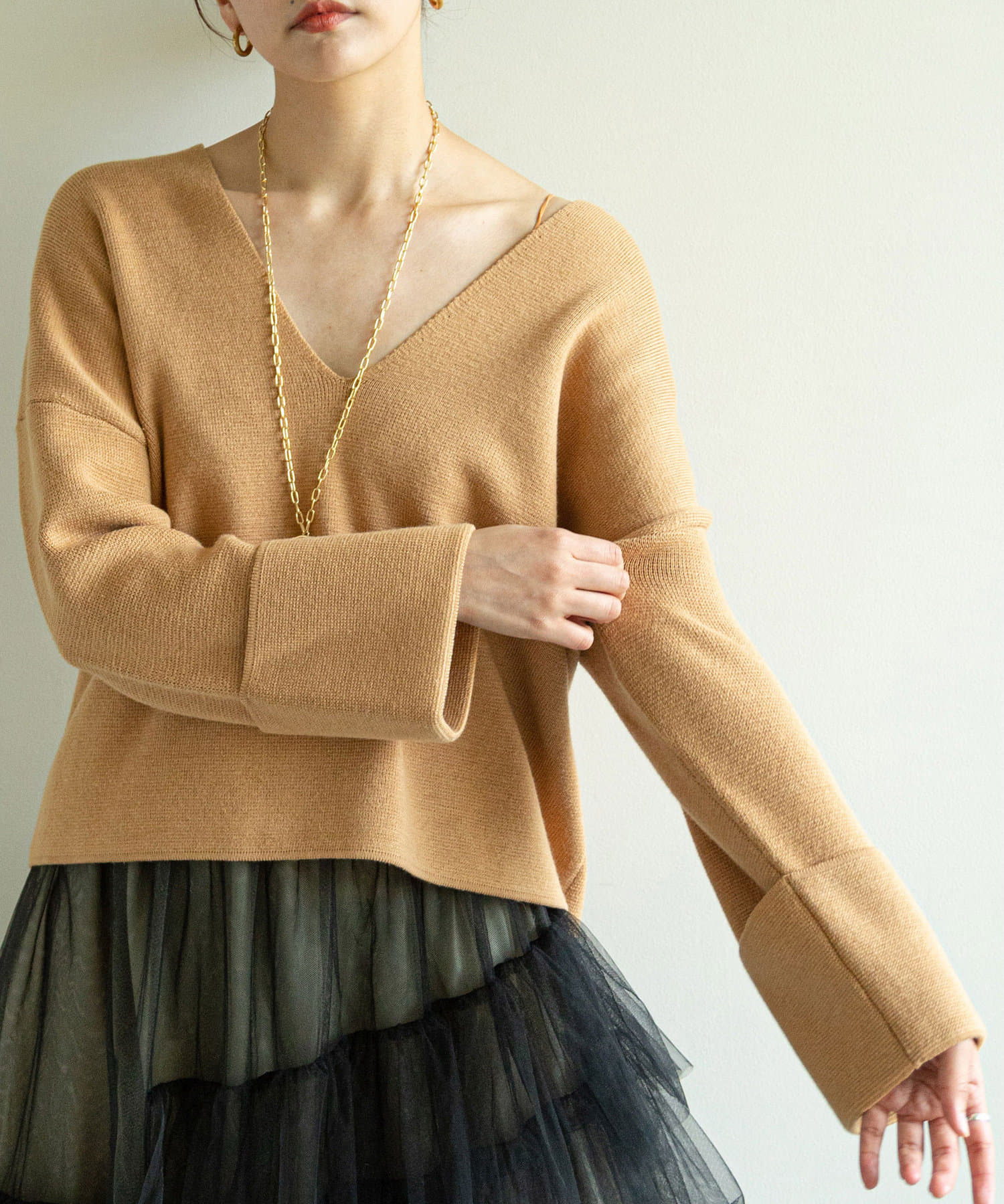 Baum Und Pferdgarten Vネックニット Gallardagalante ガリャルダガランテ レディース Pal Closet パルクローゼット パルグループ公式ファッション通販サイト