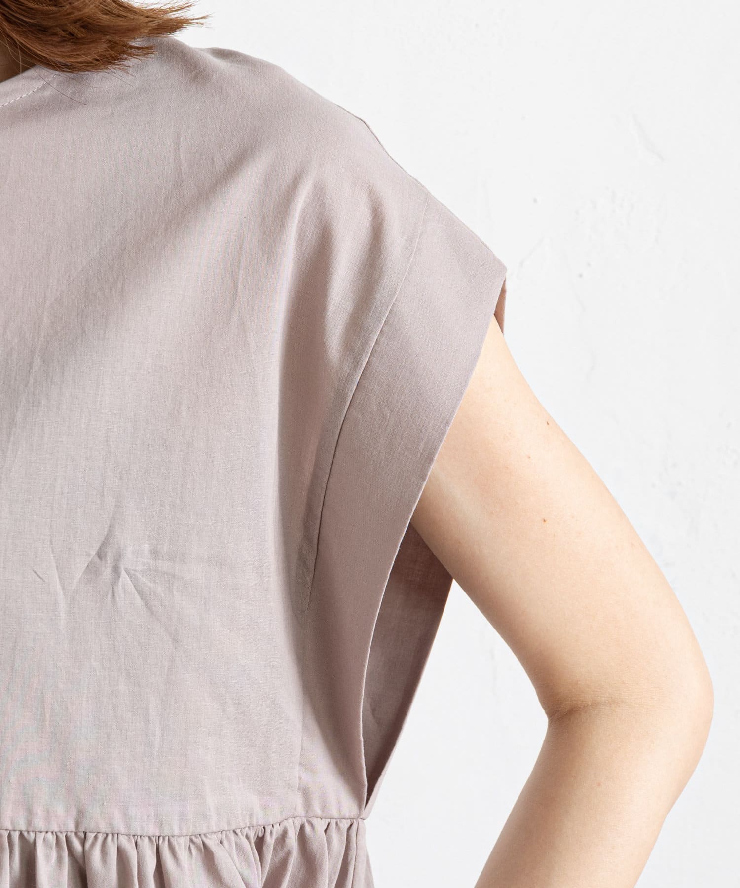 prose verse(プロズヴェール) ボリュームフレアノースリブラウス