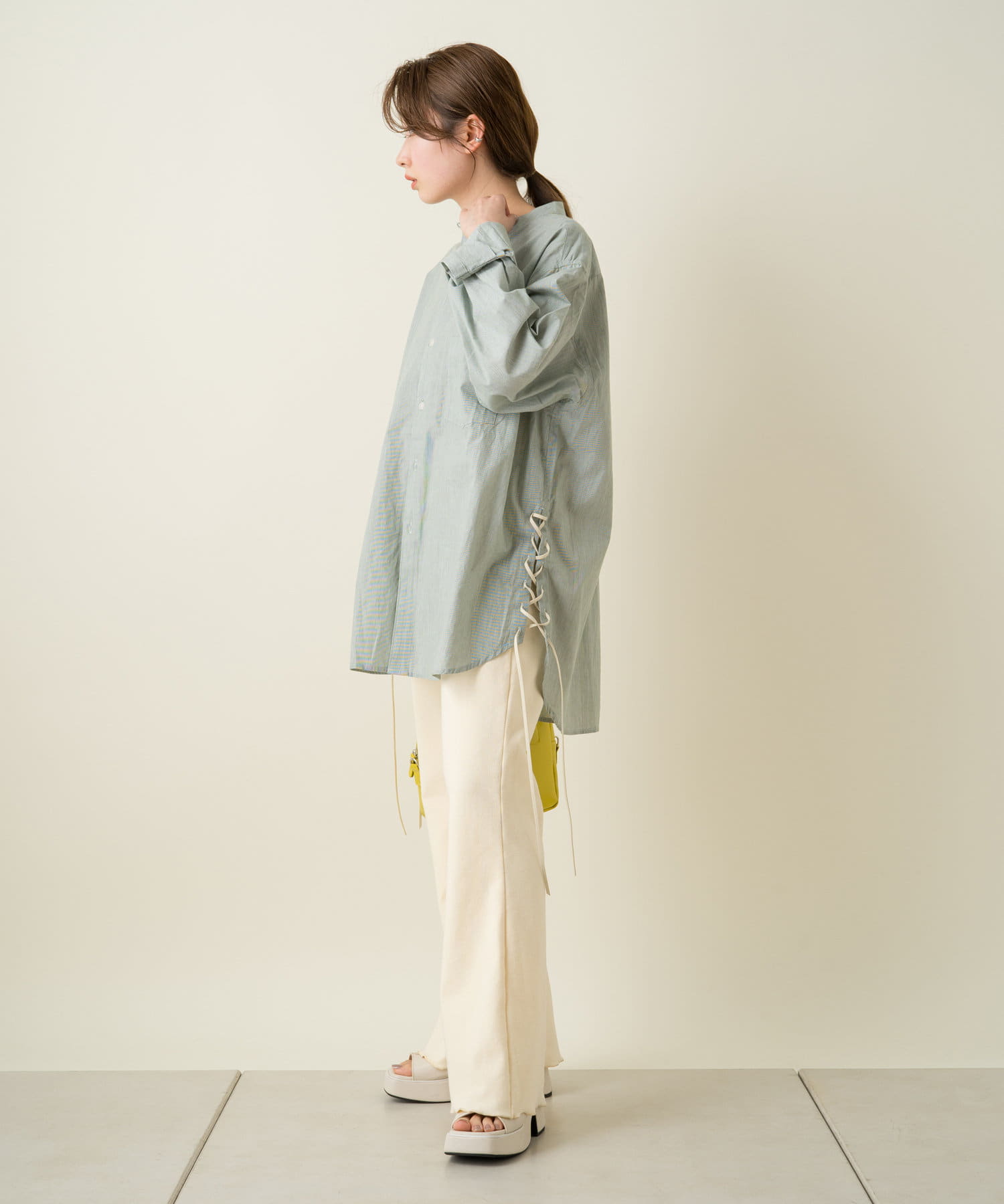OUTLET(アウトレット) 【Kastane】MELLOW FLARE PANTS