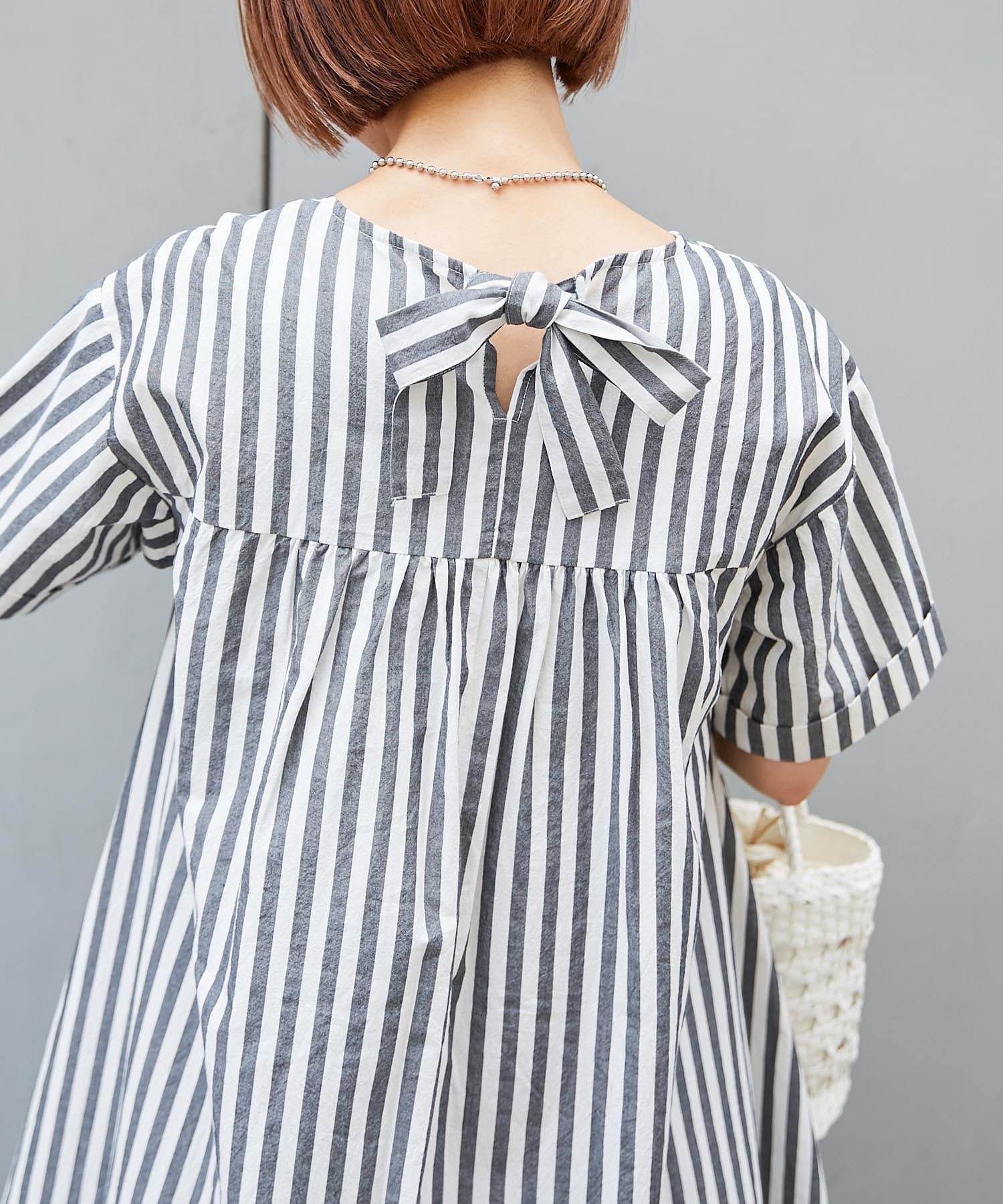 バックリボンストライプワンピース Ciaopanic Typy チャオパニックティピー レディース Pal Closet パルクローゼット パルグループ公式ファッション通販サイト