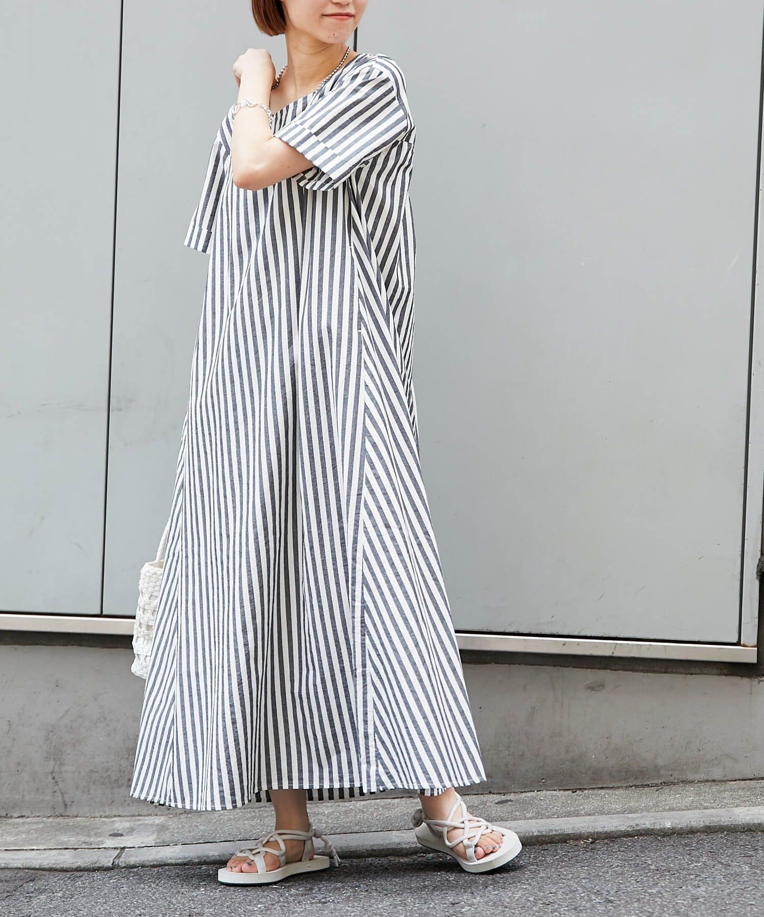 バックリボンストライプワンピース Ciaopanic Typy チャオパニックティピー レディース Pal Closet パルクローゼット パルグループ公式ファッション通販サイト