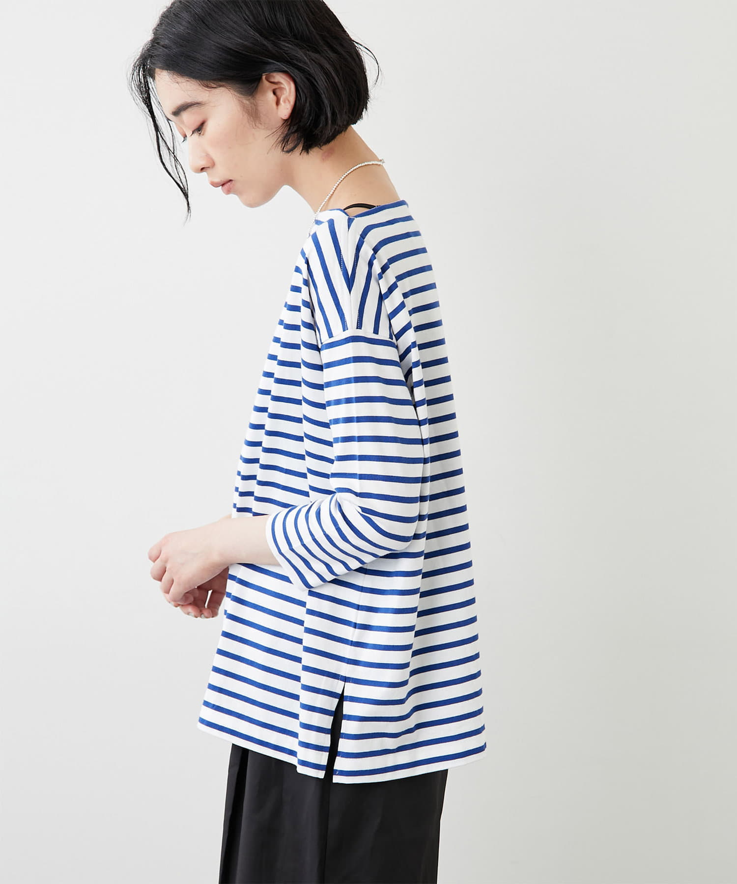 THE PAUSE】ボーダーTEE | Whim Gazette(ウィム ガゼット