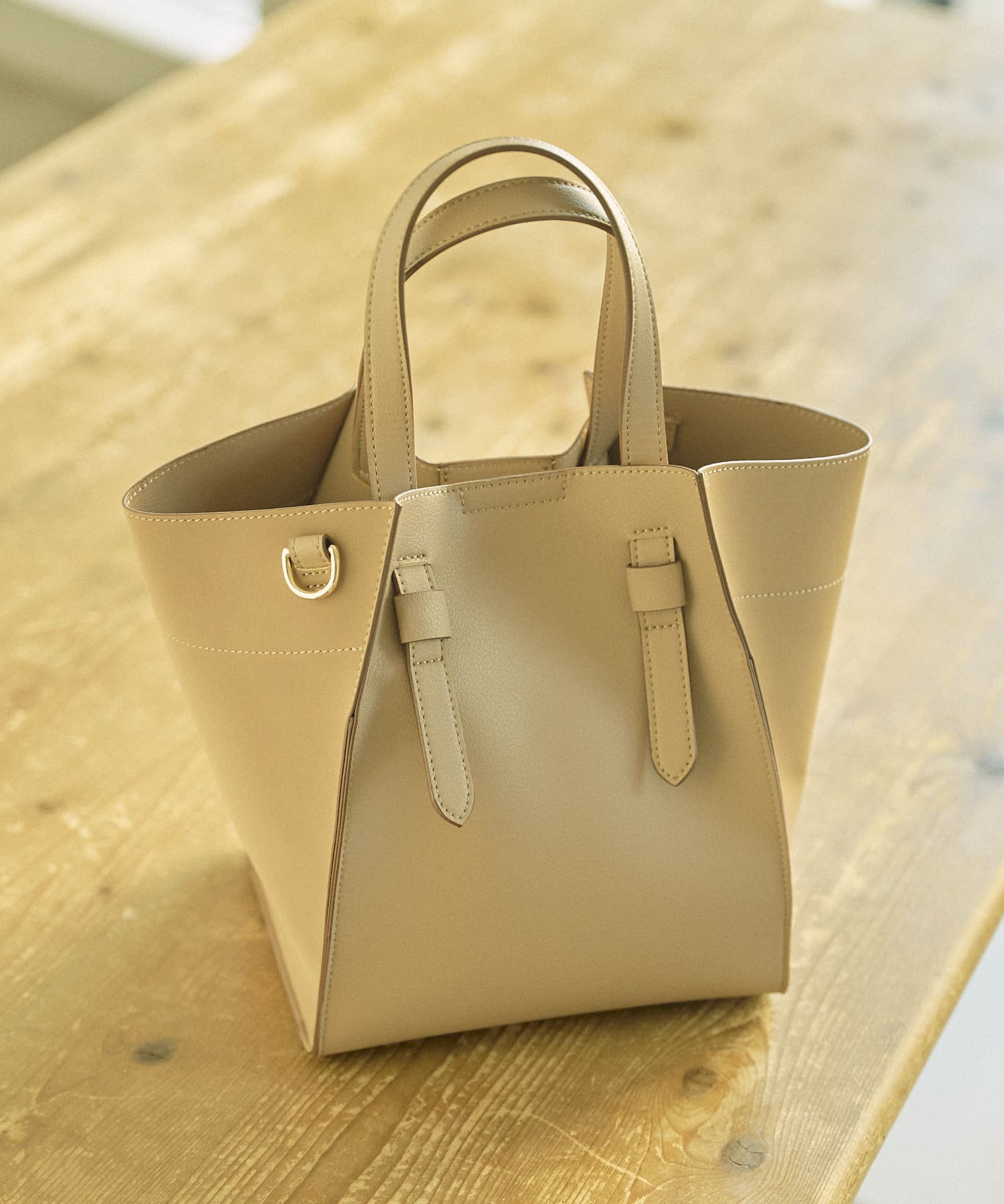 買/フェイクレザー2WAYトートBAG | Chez toi(シェトワ