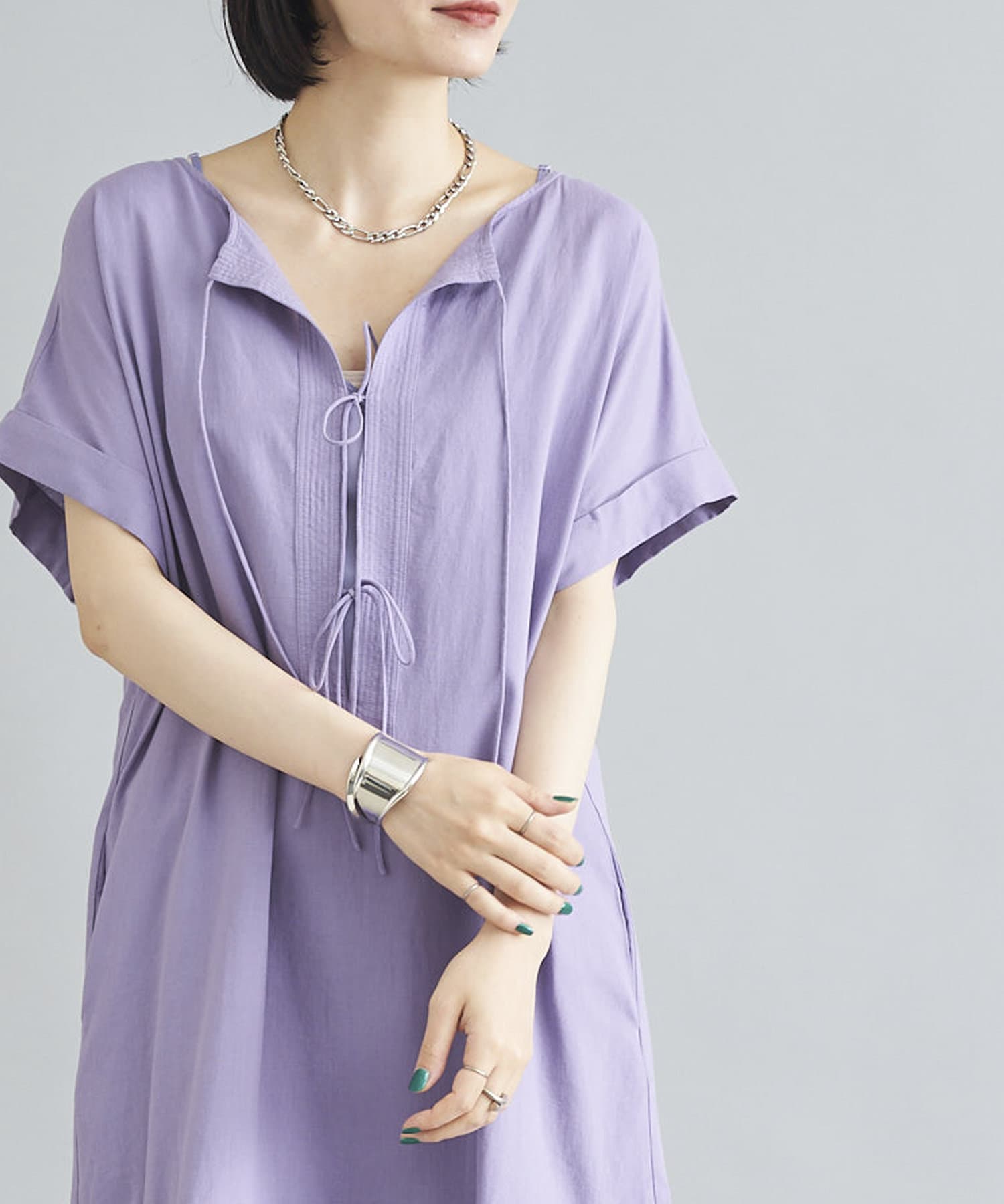2wayペプラム切替ワンピース Doudou ドゥドゥ レディース Pal Closet パルクローゼット パルグループ公式ファッション通販サイト