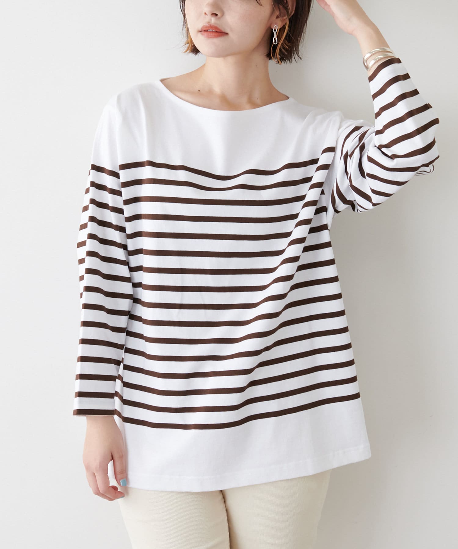 Le Minor ルミノア Grand Copain ボーダーカットソー Collage Gallardagalante コラージュ ガリャルダガランテ レディース Pal Closet パルクローゼット パルグループ公式ファッション通販サイト