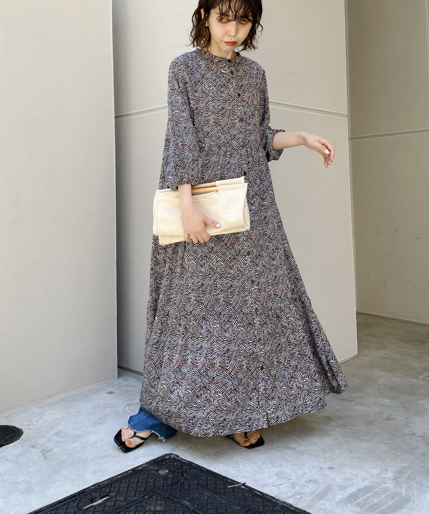 2wayスキッパーキカラインワンピース Capricieux Le Mage カプリシュレマージュ レディース Pal Closet パルクローゼット パルグループ公式ファッション通販サイト