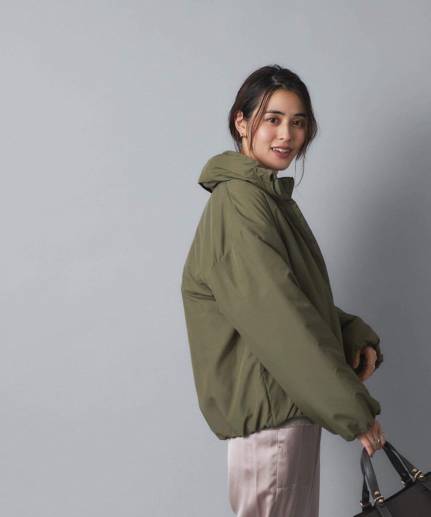 軽くて暖かい高機能アイテム Thermolite中綿ブルゾン Un Dix Cors アンディコール レディース Pal Closet パルクローゼット パルグループ公式ファッション通販サイト