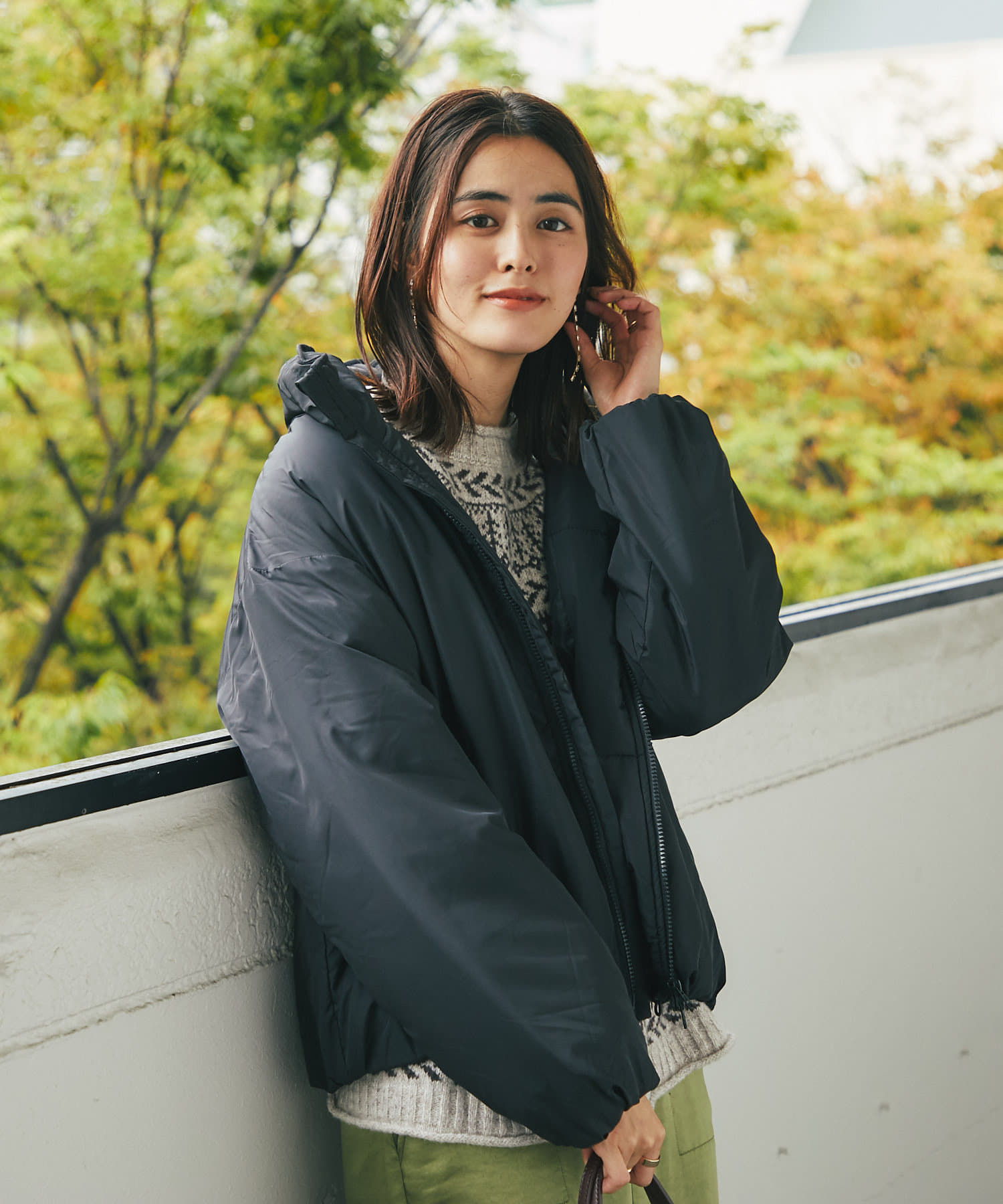 un dix cors(アンディコール) 【軽くて暖かい高機能アイテム】THERMOLITE中綿ブルゾン