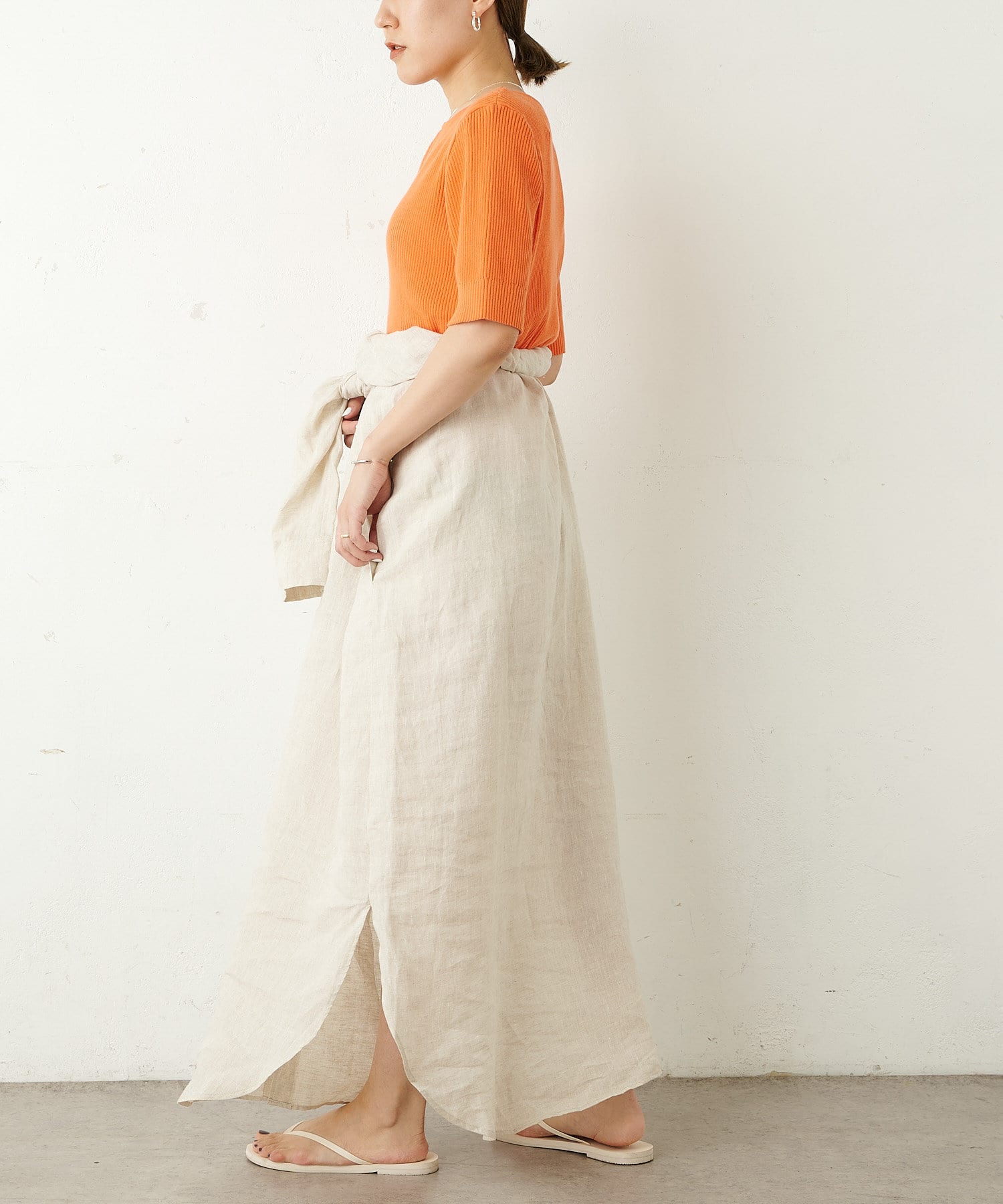 リネンロングシャツワンピース Omekashi オメカシ レディース Pal Closet パルクローゼット パルグループ公式ファッション通販サイト