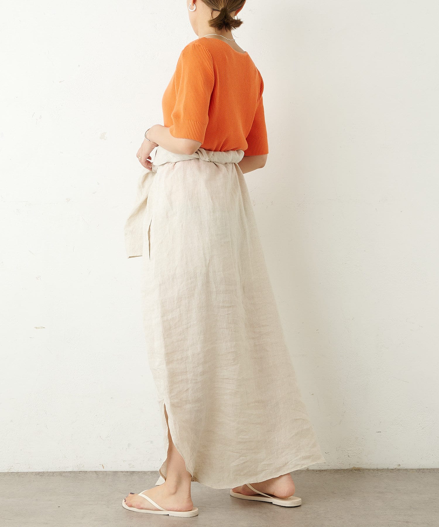 リネンロングシャツワンピース Omekashi オメカシ レディース Pal Closet パルクローゼット パルグループ公式ファッション通販サイト