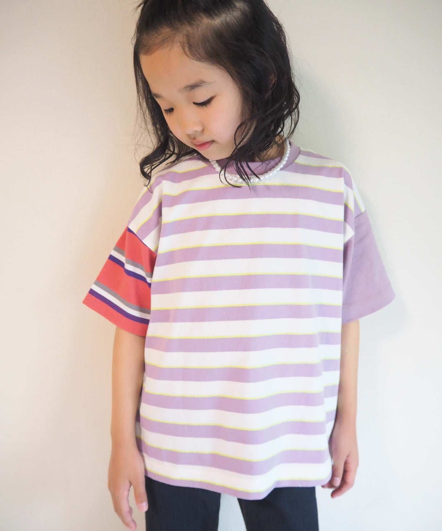 Kids クレイジーボーダーtee Ciaopanic Typy チャオパニックティピー キッズ Pal Closet パルクローゼット パルグループ公式ファッション通販サイト