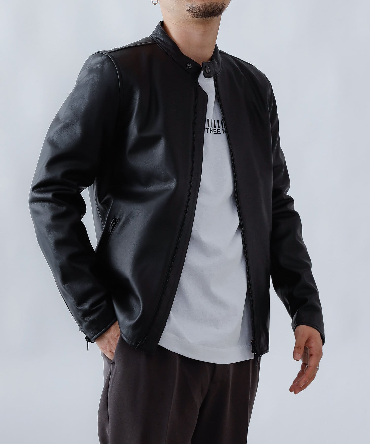 リアルラムレザーシングルライダースジャケット Colony 2139 コロニー トゥーワンスリーナイン メンズ Pal Closet パルクローゼット パルグループ公式ファッション通販サイト