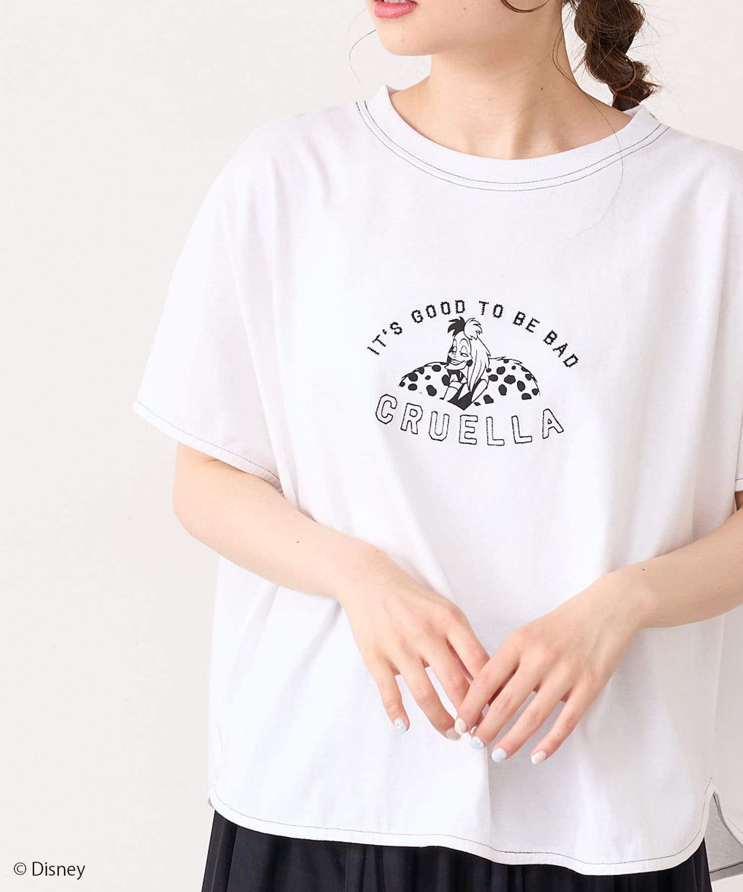 101匹わんちゃん 刺繍tシャツ Pual Ce Cin ピュアルセシン レディース Pal Closet パルクローゼット パルグループ公式ファッション通販サイト